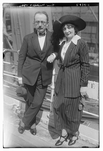 Henri Maitre and wife