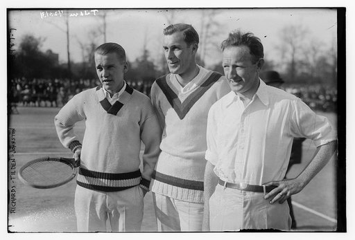 Richards - Tilden - Johnston [tennis