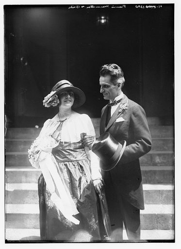 Francis MacMillen and bride
