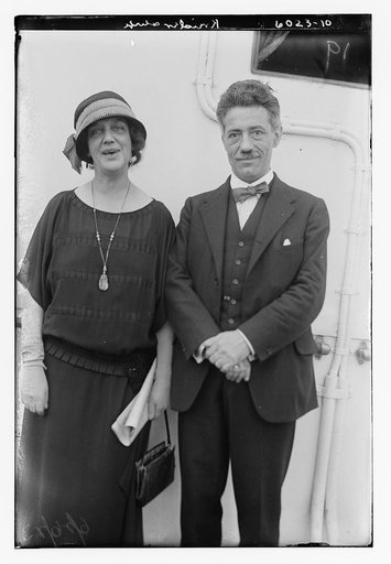 Kreisler and wife