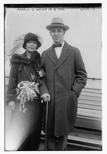 Merrill G. Weyler Jr. and wife