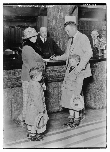 Tom Gibbons and family