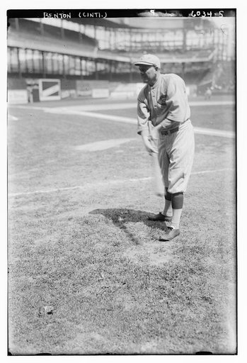 Rube Benton, Cincinnati NL (baseball)