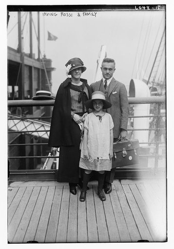 Irving Rossi and family