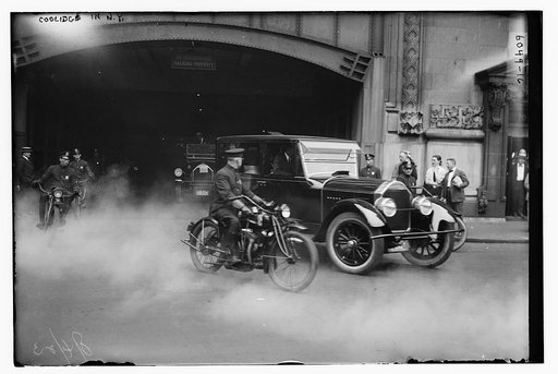 Coolidge in N.Y.
