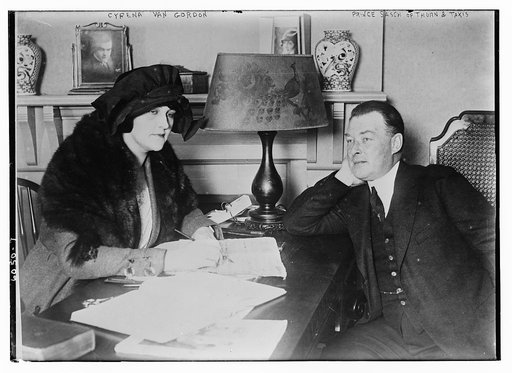 Cyrena Van Gordon and Prince Sasch of Thurn and Taxis