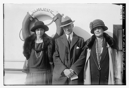 B.M. Baruch, wife & Renee