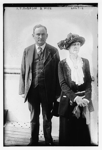 J.T. Robinson and wife