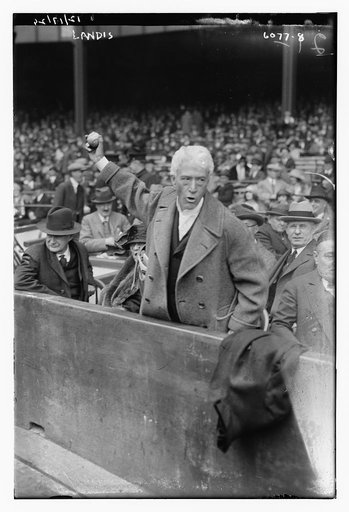 Judge Kenesaw M. Landis, Commissioner of Baseball