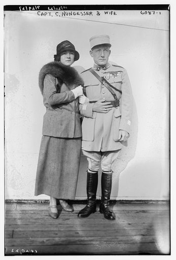 Capt. C. Nungesser and wife