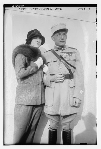 Capt. C. Nungesser and wife