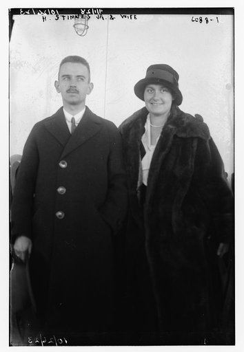 H. Stinnes Jr. & wife