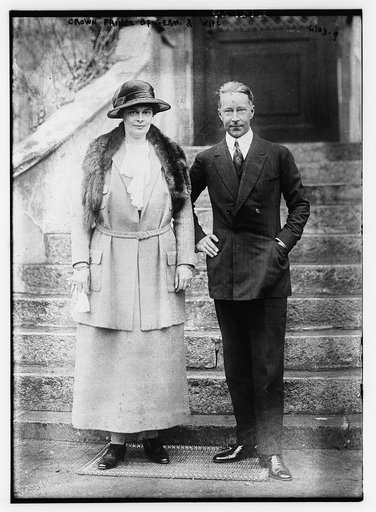 Crown Prince of Germ. and wife