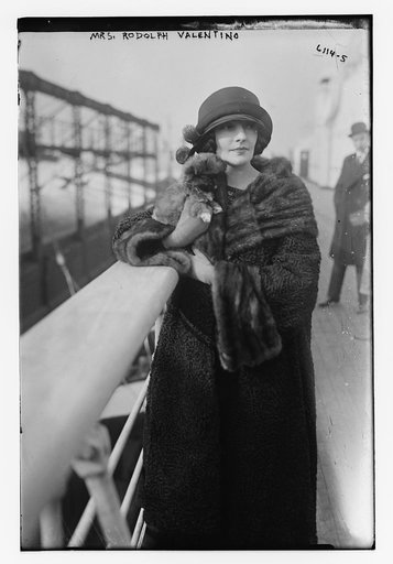 Mrs. Rodolph [i.e. Rudolph] Valentino