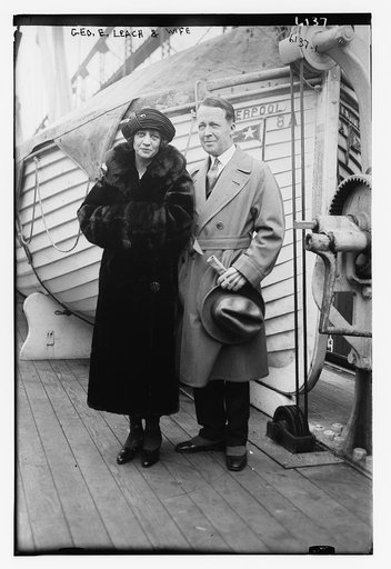 Geo. E. Leach and wife