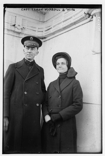Capt. Lyman Kimball and wife