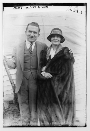 Archie Selwyn and wife