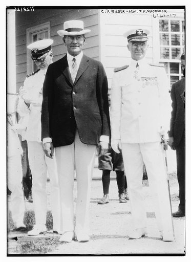 C.D. Wilbur & Adm. T.P. Magruder