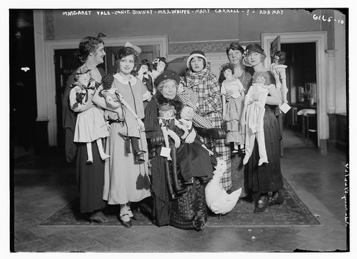 Margaret Vale, Const. Binney, Mrs. Whiffen, Mary Carroll, Ada Mary