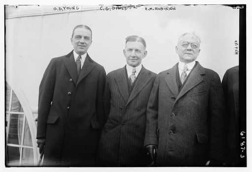 O.D., Young, C.G. Dawes and H.M. Robinson