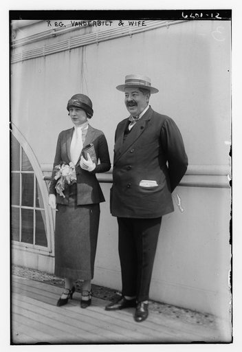 Reg. Vanderbilt & wife