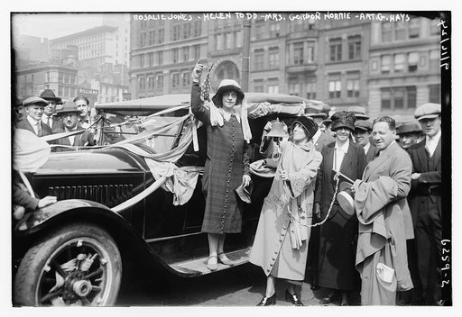 Rosalie Jones, Helen Todd, Mrs. Gordon Norrie, Art. G. Hays