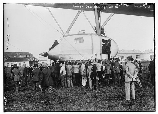 Motor gondola of ZR-III