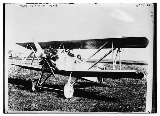 Navy all-metal plane