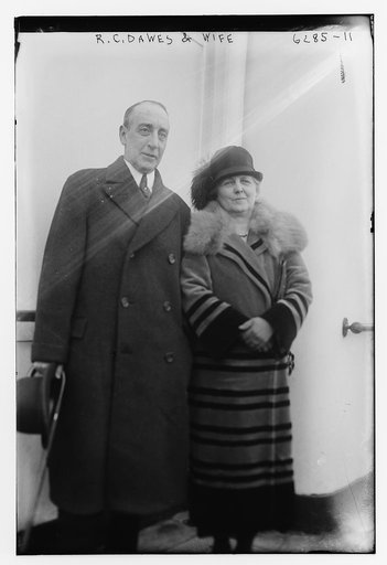 R.C. Dawes and wife