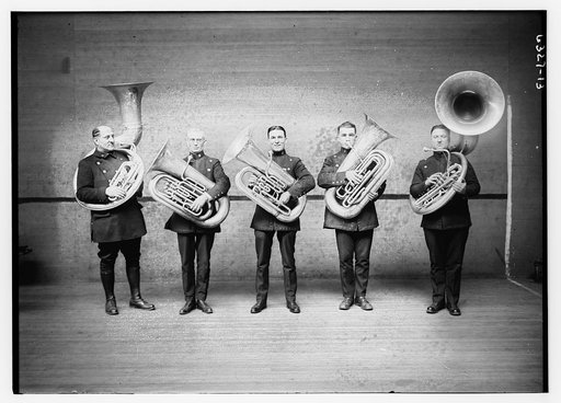 Police tuba players