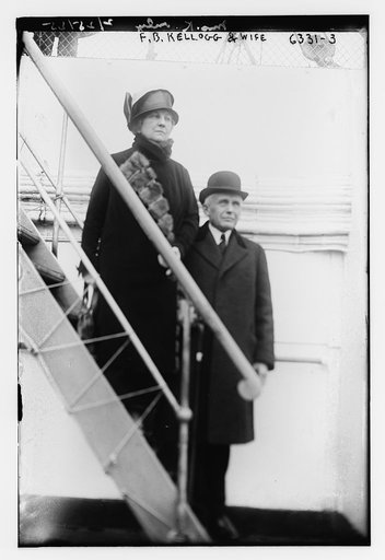 F.B. Kellogg & wife