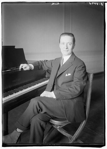 Barth at piano