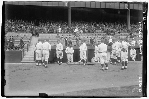Yankee dugout, New York AL (baseball)