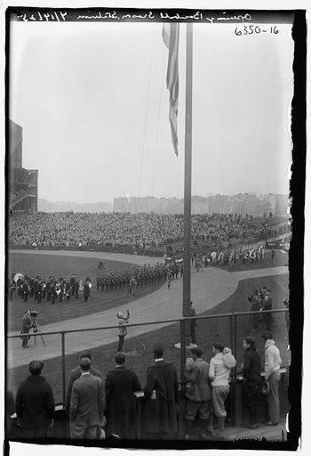 Opening baseball season at Yankee Stadium, 4/14/1925 (baseball)