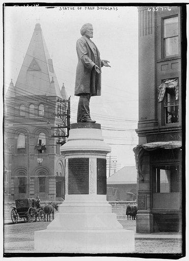 Statue of Fred. Douglass