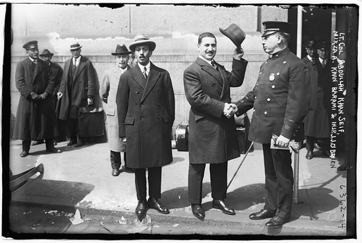 Lt. Col. Abdullah Khan Seif, Mirza A. Khan Barami & Insp. J.J. O'Brien