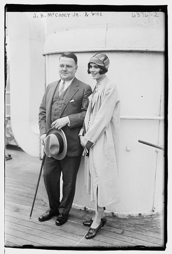 J.H. McCooey Jr. and wife