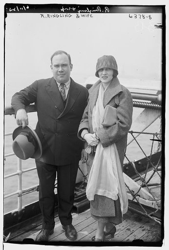 R. Ringling and wife