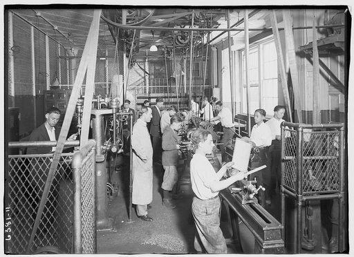 Machine shop class