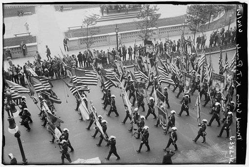 Massed colors--K.T. Parade