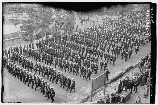 Officers Massed colors--K.T. Parade