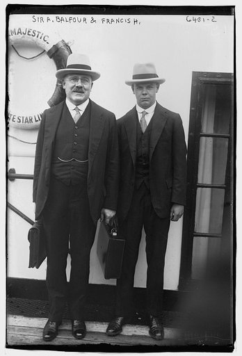 Sir A. Balfour & Francis H.