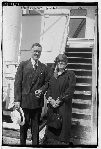 Fred Hovey & wife