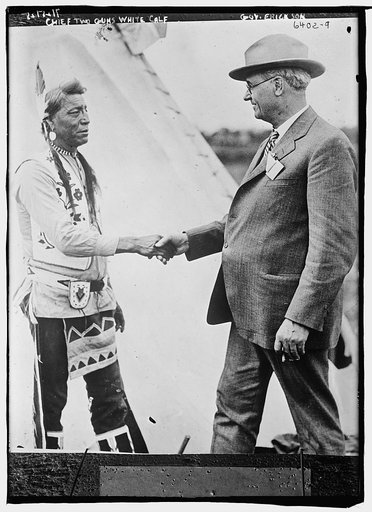 Chief 2 - guns White Calf and Gov. Erickson