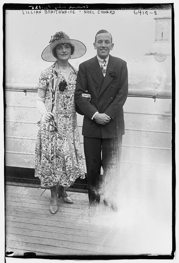 Lillian Braithwaite & Noel Coward