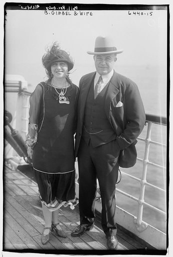 B. Gimbel and wife