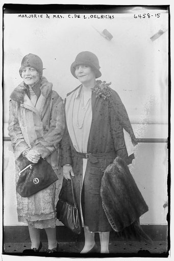 Majorie [and] Mrs. C. De. L. Oelrichs