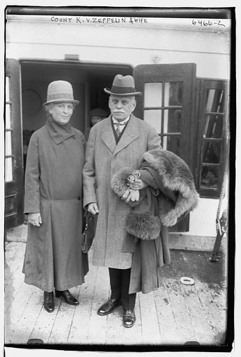 Count Konrad V. Zeppelin & wife