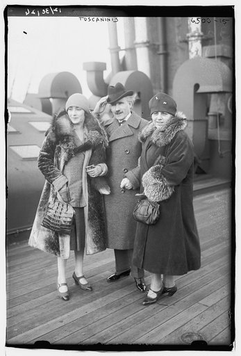 Toscanini & wife