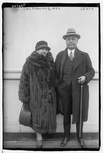 Chas. Ringling & wife